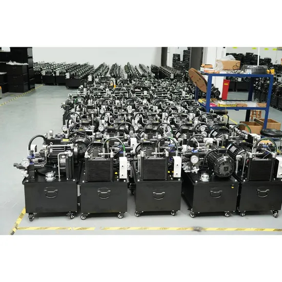 Ultra-Quiet Energy Efficient Hydraulic Power Unit for Industrial Use