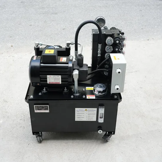 High-Performance Quinary Circuit Hydraulic System for CNC Machines