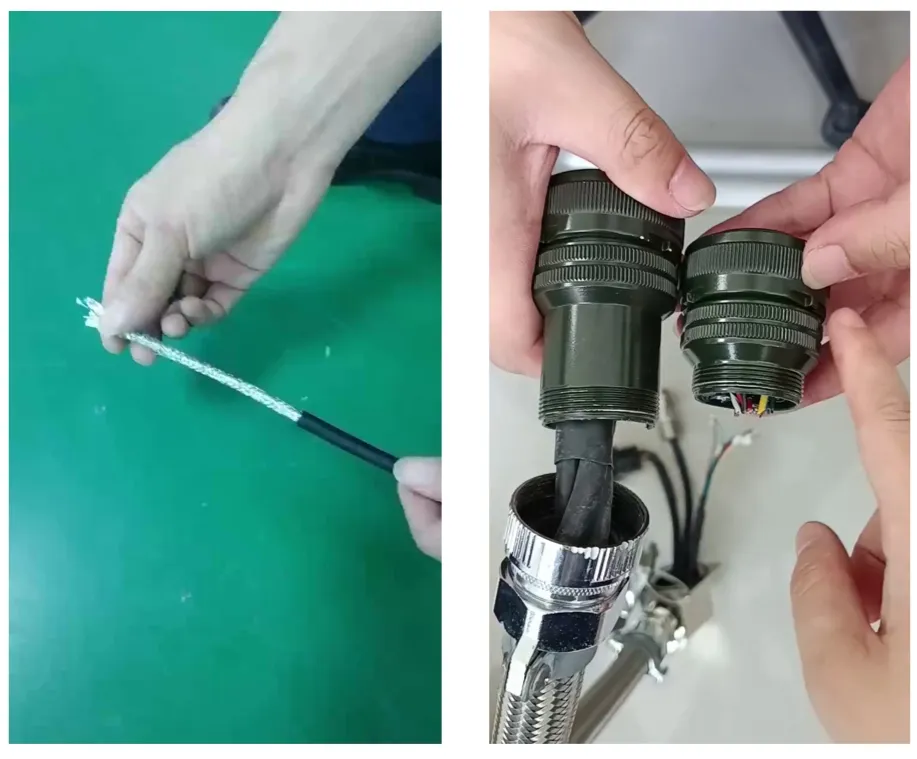 Servo Power &amp; Signal Cables for Haas CNC 4th/5th Axis