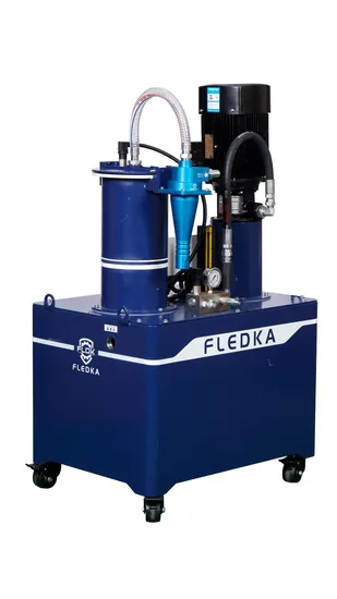 High Pressure CNC Coolant Filter System for Chip Removal