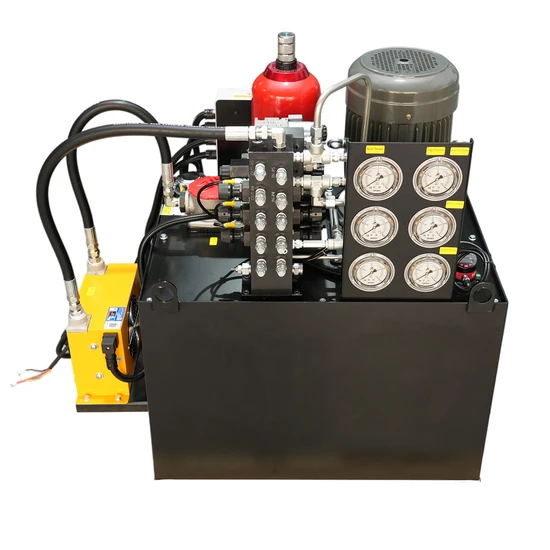 Low Oil Temperature Custom Hydraulic System for CNC Machines