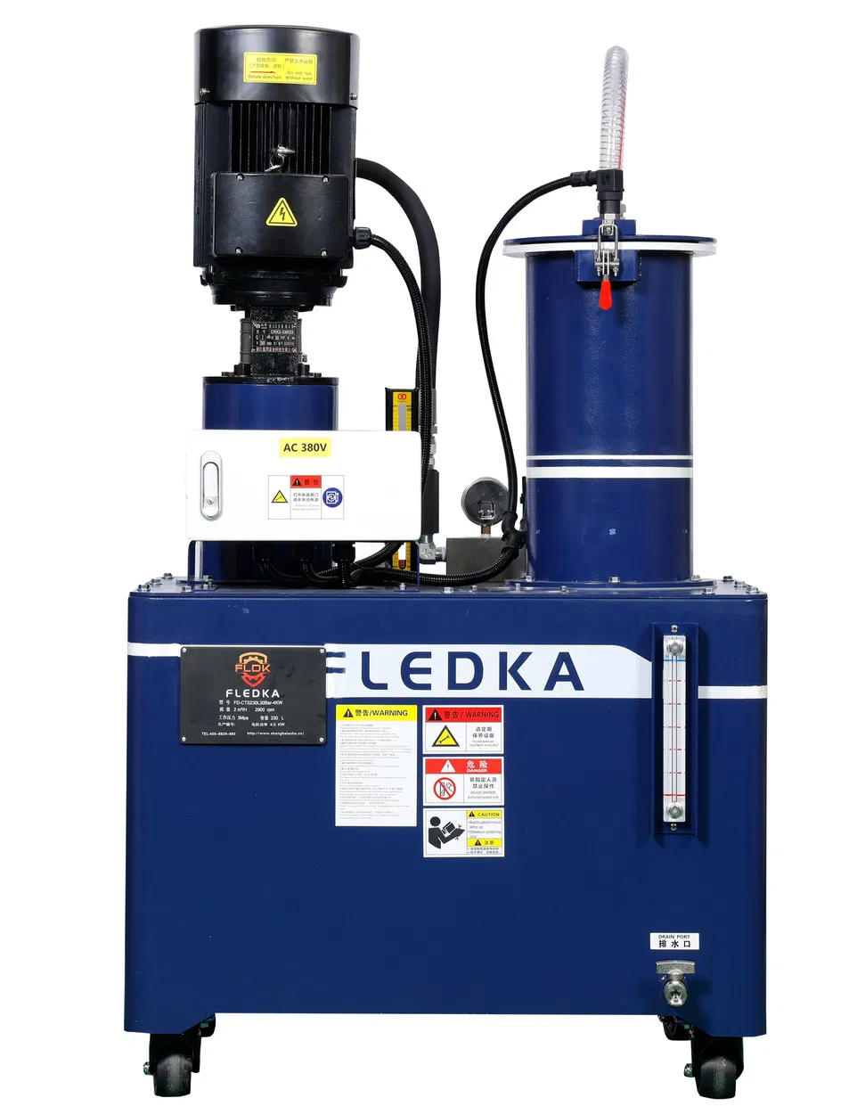 Efficient 50bar High-Pressure Coolant System for CNC Machines