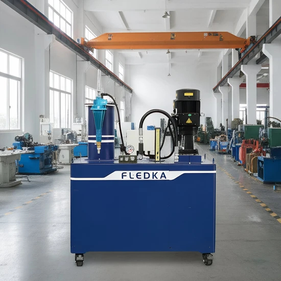 CNC Through Spindle Coolant Filter System 50bar for Deep Hole