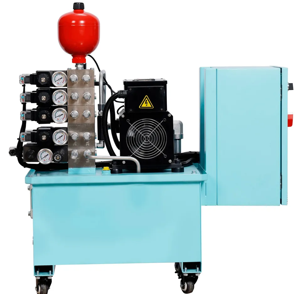 Low Oil Temperature Energy-Saving Type Hydraulic System with Precision Pressure Control