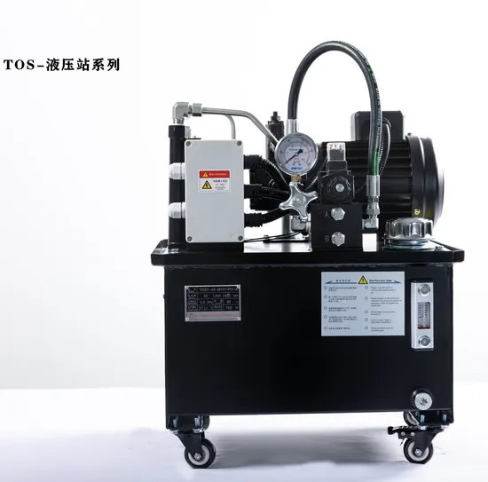 CNC Energy Saving Primary Circuit Hydraulic System for Multidomain