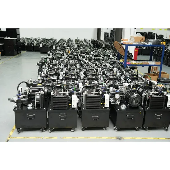 Energy-Saving Hydraulic Power Unit with Precision Pressure Control