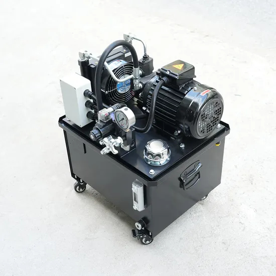 High Efficiency Hydraulic System for CNC Machines with Low Oil Temperature