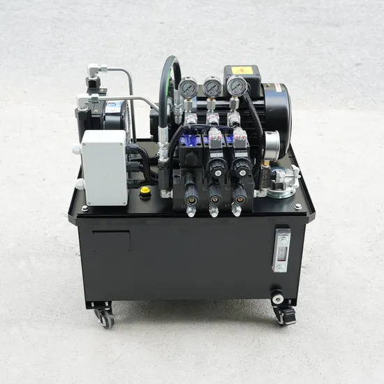 High-Performance Hydraulic System for Precision CNC Machining Tools