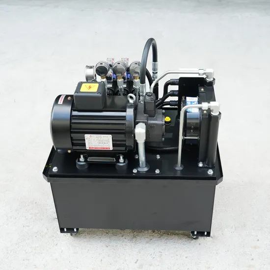 Advanced Low Noise Hydraulic Circuit for Precision Control