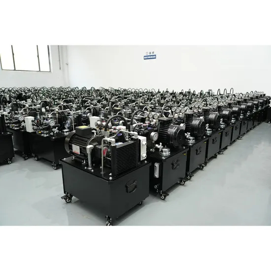 High-Efficiency Hydraulic Power Station with Low Maintenance Design