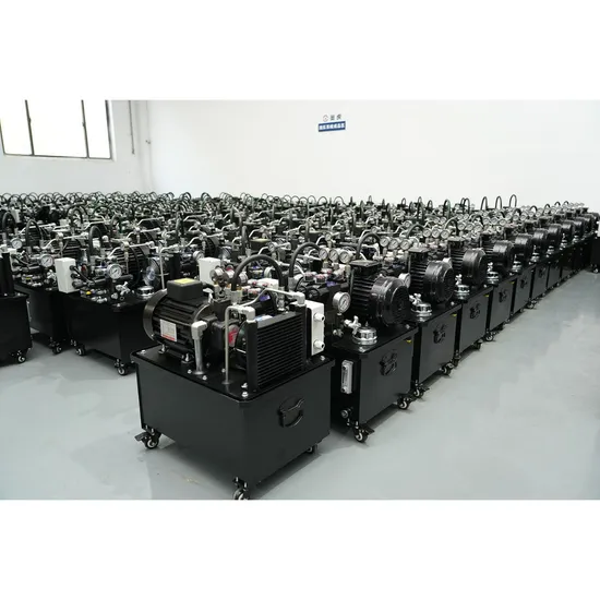 High-Efficiency Hydraulic Power Station with Low Maintenance Design