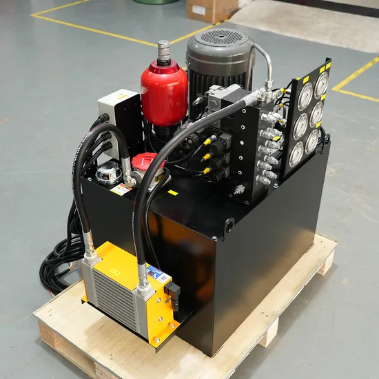 Efficient Customizable Hydraulic System for CNC Machining Tools