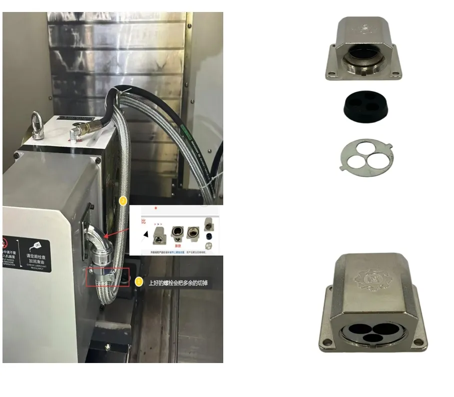 Servo Power &amp; Signal Cables for Haas CNC 4th/5th Axis