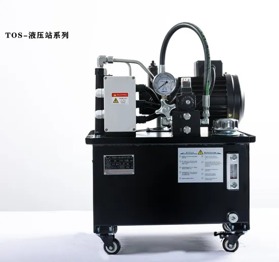 Energy Efficient Hydraulic Power Station for Sustainable Operations