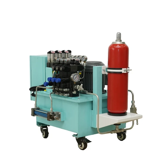 Low Oil Temperature Custom Hydraulic System for CNC Machines